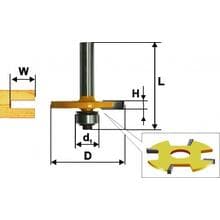 Фреза кромочная фальцевая d50,8*H4*8 (dподшипника=22) Фреза кромочная фальцевая d50,8*H4*8 (dподшипника=22)