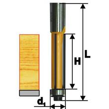 Фреза кромочная прямая с подшипником d12,7*H38*12 (dподшипника=12,7)