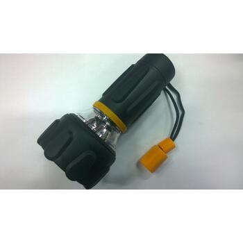 Фонарь 3 LED, 2 в 1 (круглый диод)