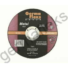 Диск отрезной GermaFlex по алюминию d125/1,4/22,2