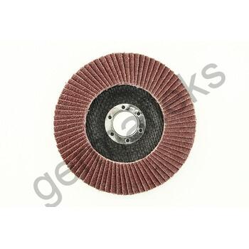 Круг лепестковый тарельчатый d150/22,2 А120 (плоский) (корунд)