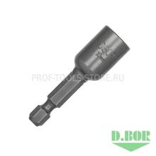 Магнитная насадка 50 мм под ключ 8 мм, MAGNETIC S2, E 6,3 (5 шт) D.BOR