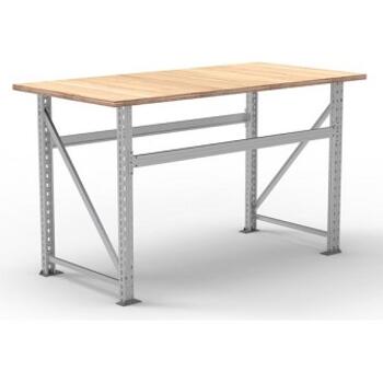 Верстак столярный, 1500х500х750 (h), Worktop Montage